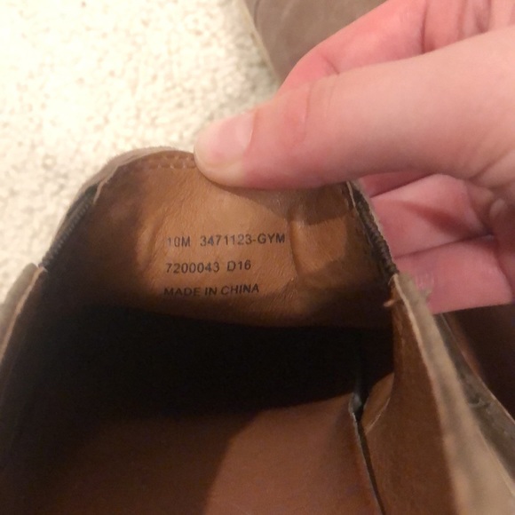 Frye suede color block brown slip on sneakers - Picture 4 of 4